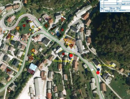 Začasni postajališči - Polhov Gradec